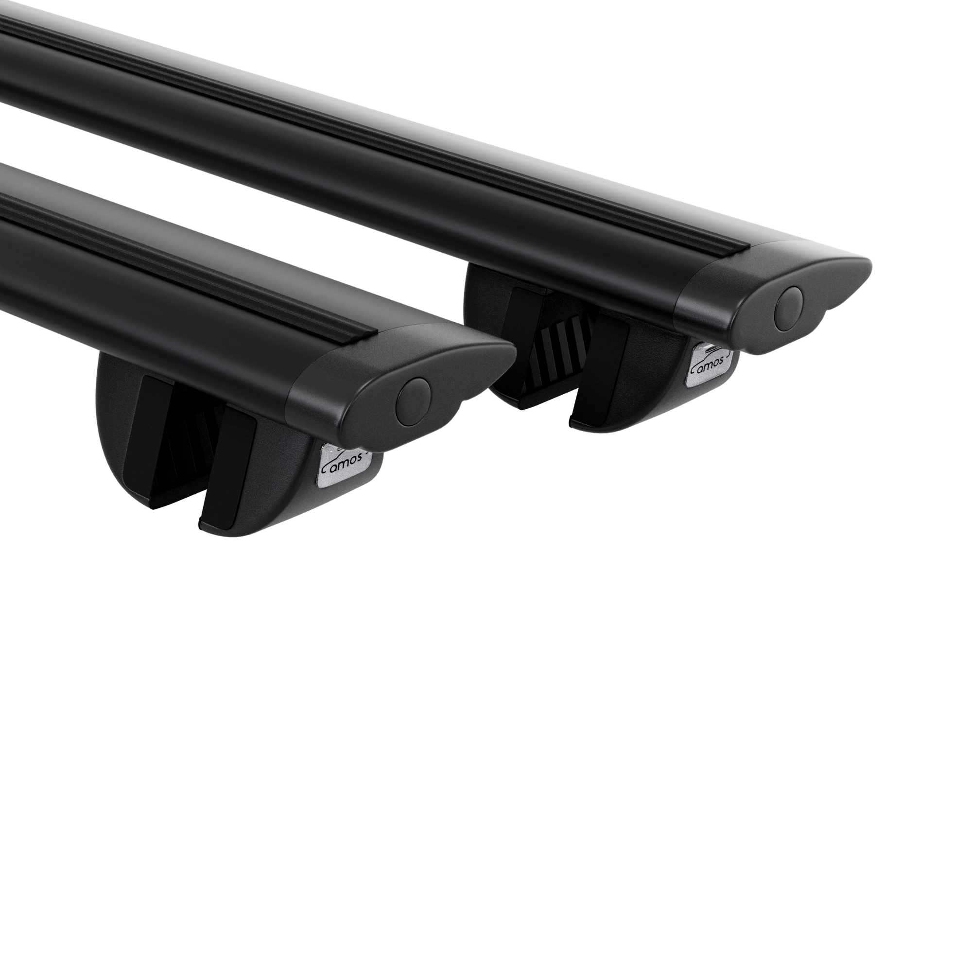 Bagażnik bazowy AMOS Futura Dynamic Black 1,3 m na aucie
