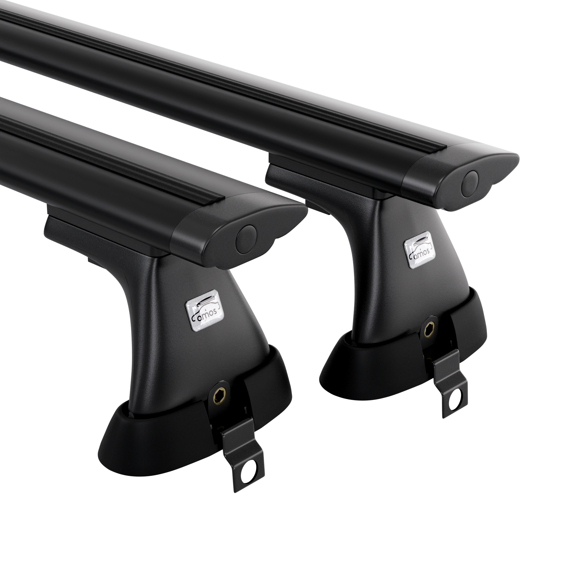 Bagażnik bazowy AMOS Koala K-6 Dynamic Black 1,3 m na aucie