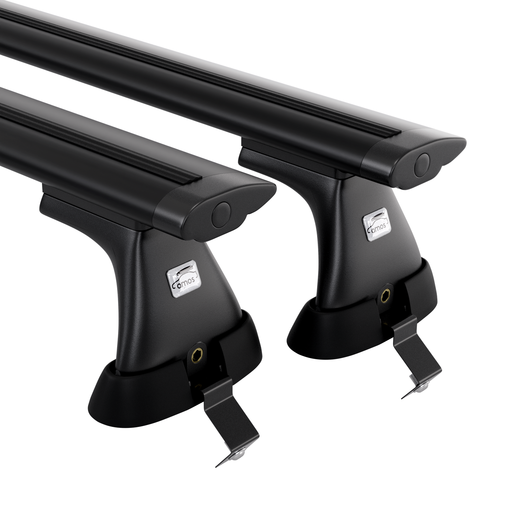 Bagażnik bazowy AMOS Koala K-H Dynamic Black 1,07 m na aucie