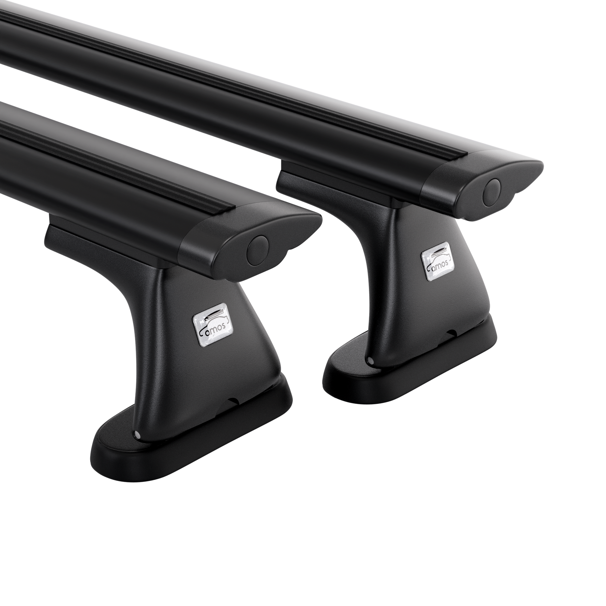 Bagażnik bazowy AMOS Koala K-K Dynamic Black 1,07 m na aucie