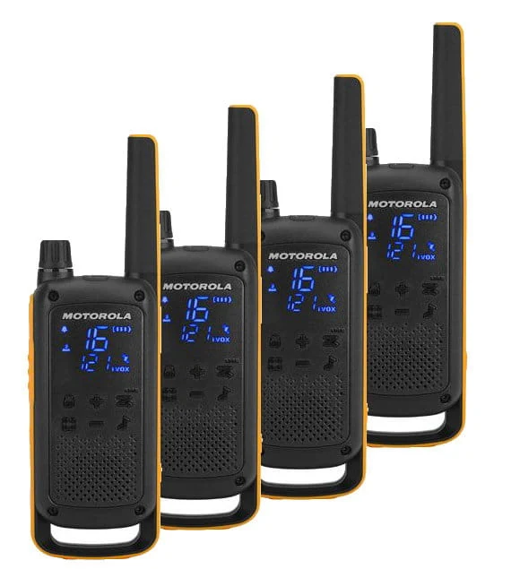 Motorola T82 Extreme Quad Pack — cztery krótkofalówki PMR446
