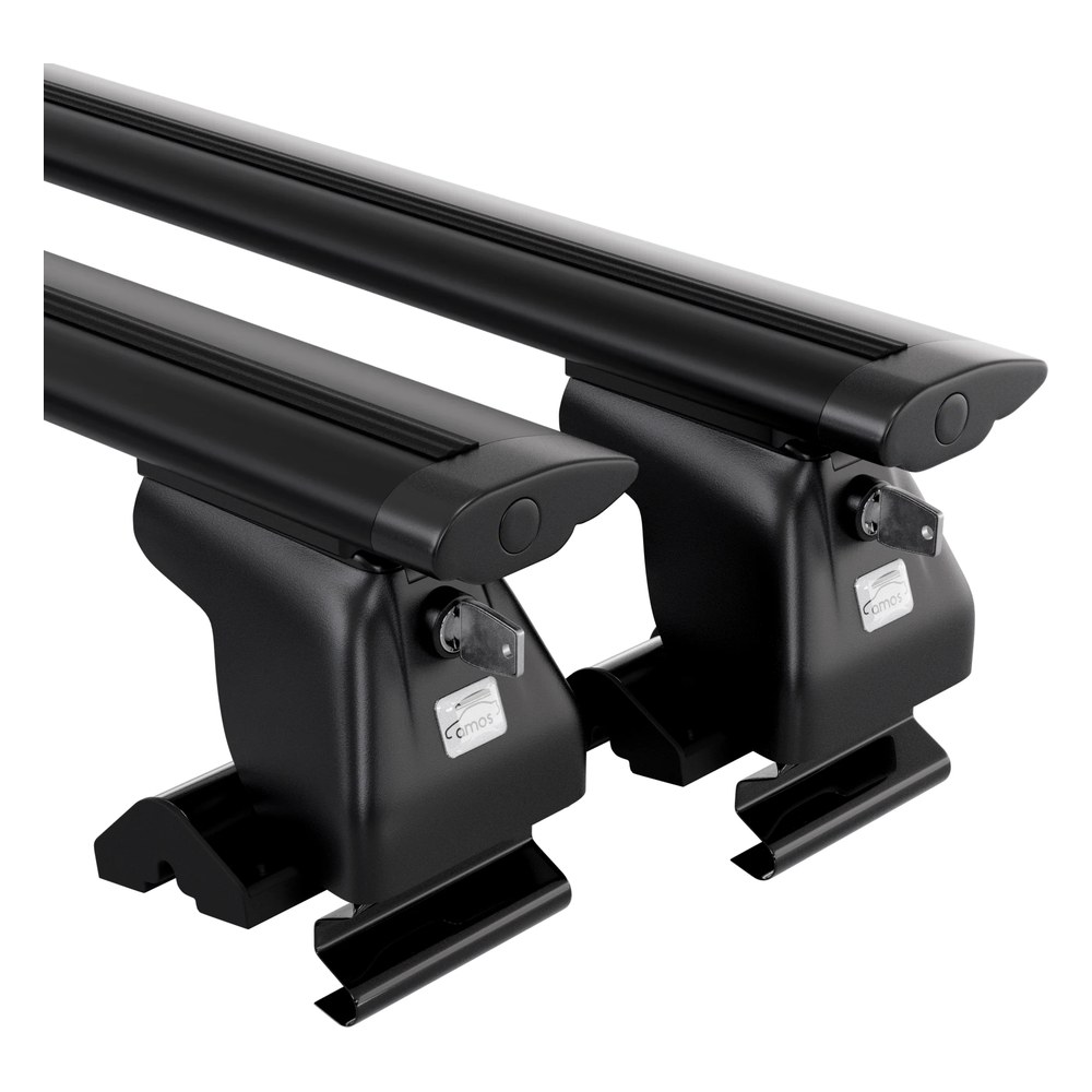Bagażnik bazowy AMOS Dromader D5 Dynamic Black 1,65 m z zamkiem na aucie