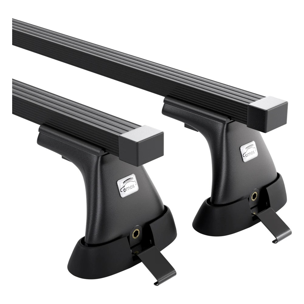 Bagażnik bazowy AMOS Koala K-1 stalowy 1,2 m na aucie
