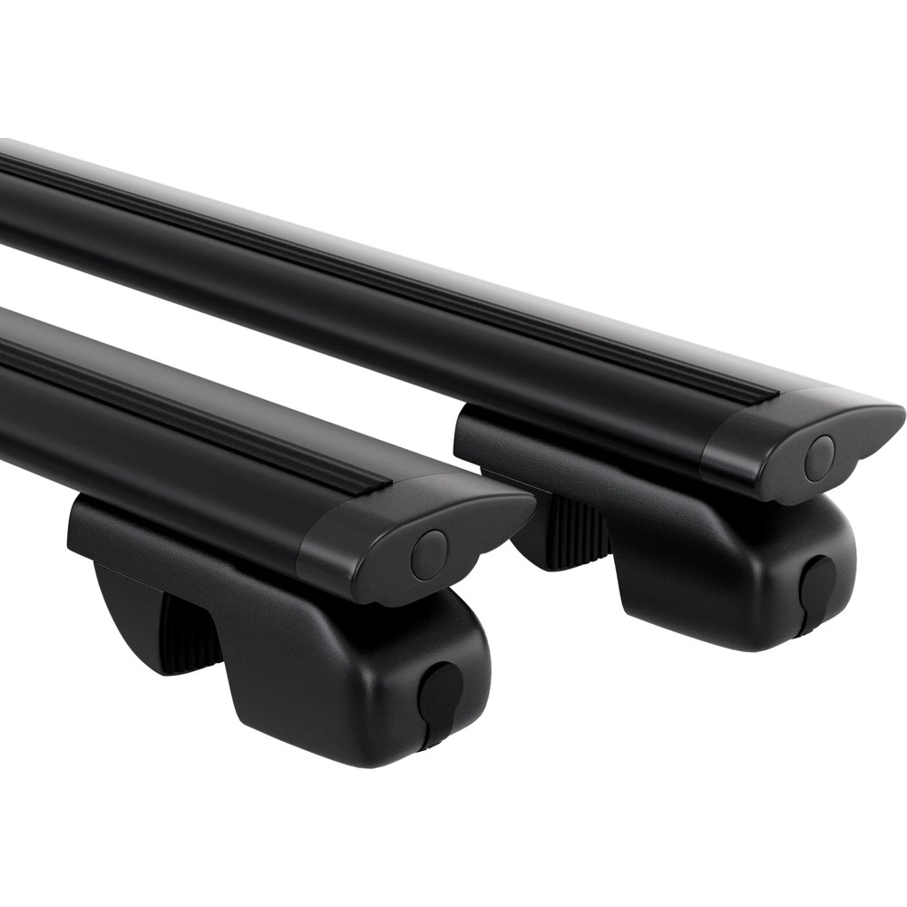 Bagażnik bazowy AMOS Nowy Dynamic Black 1,65 m na aucie