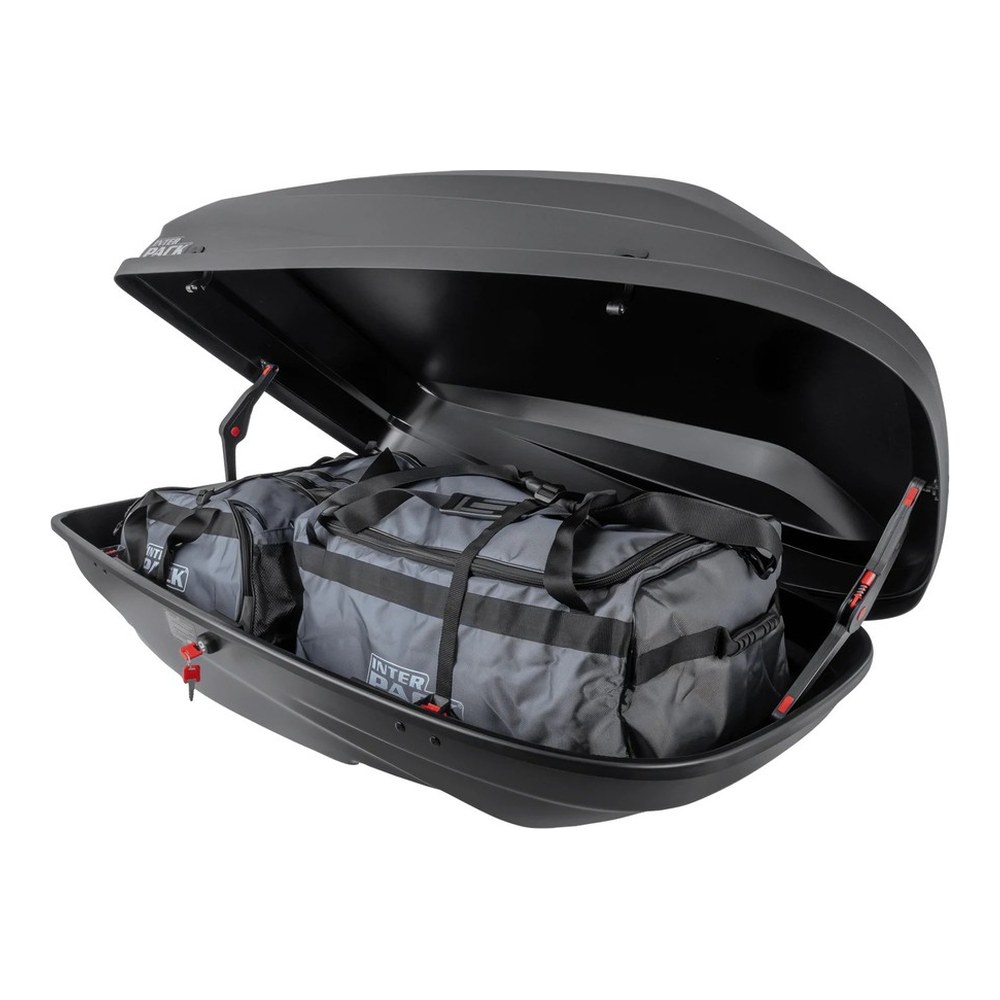 Box dachowy Inter Pack Stella 440 Czarny mat — zdjęcie boxa