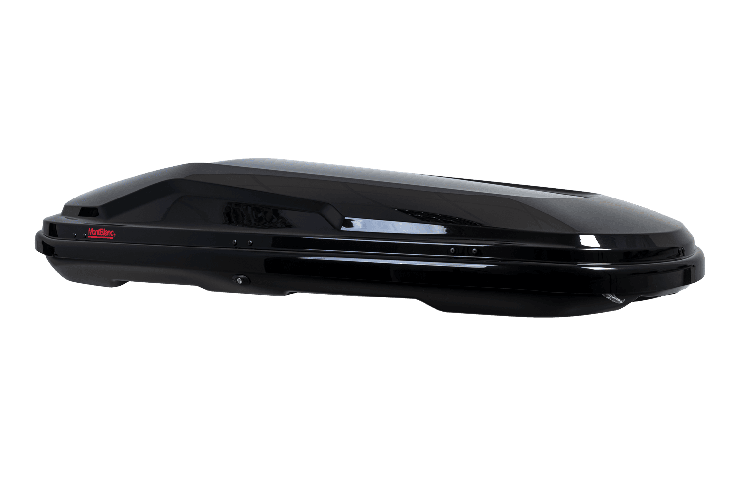 Box dachowy Mont Blanc Altitude 450 czarny metalik — ujęcie produktowe boxa