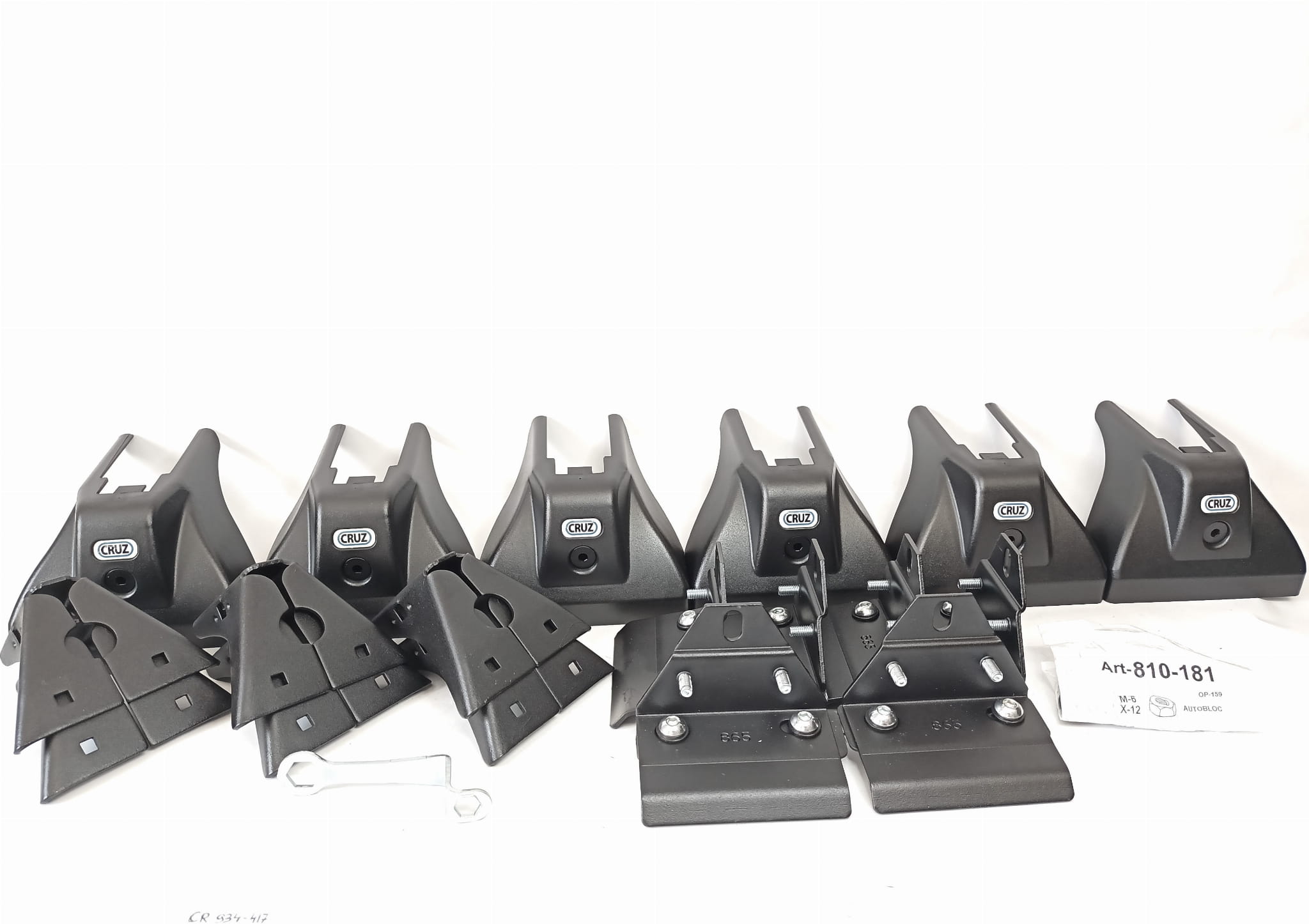 Kit CRUZ 934-417 — Opel Movano B (2010-2021), Renault Master II i III (2010-2024), Nissan NV400 (od 2010) i 1 inne — zastosowanie
