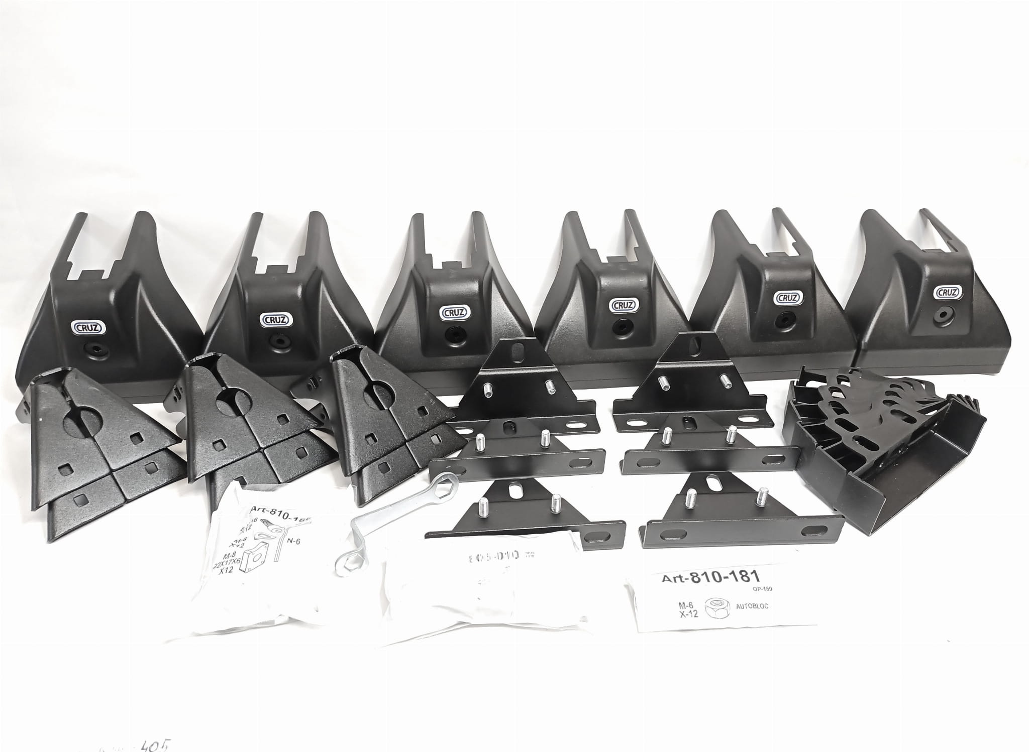 Kit CRUZ 934-405 — Komplet mocowań 6 szt Primastar - Vivaro/Trafic (01-14) H1 — zastosowanie