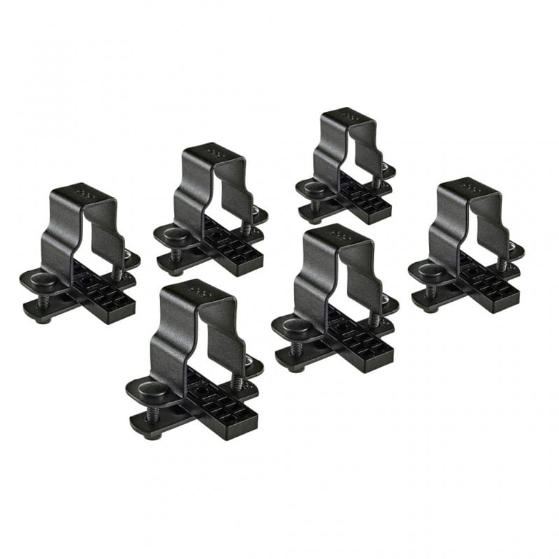 CRUZ Zestaw montażowy koszy do belek 3x2 cm 6 szt.
