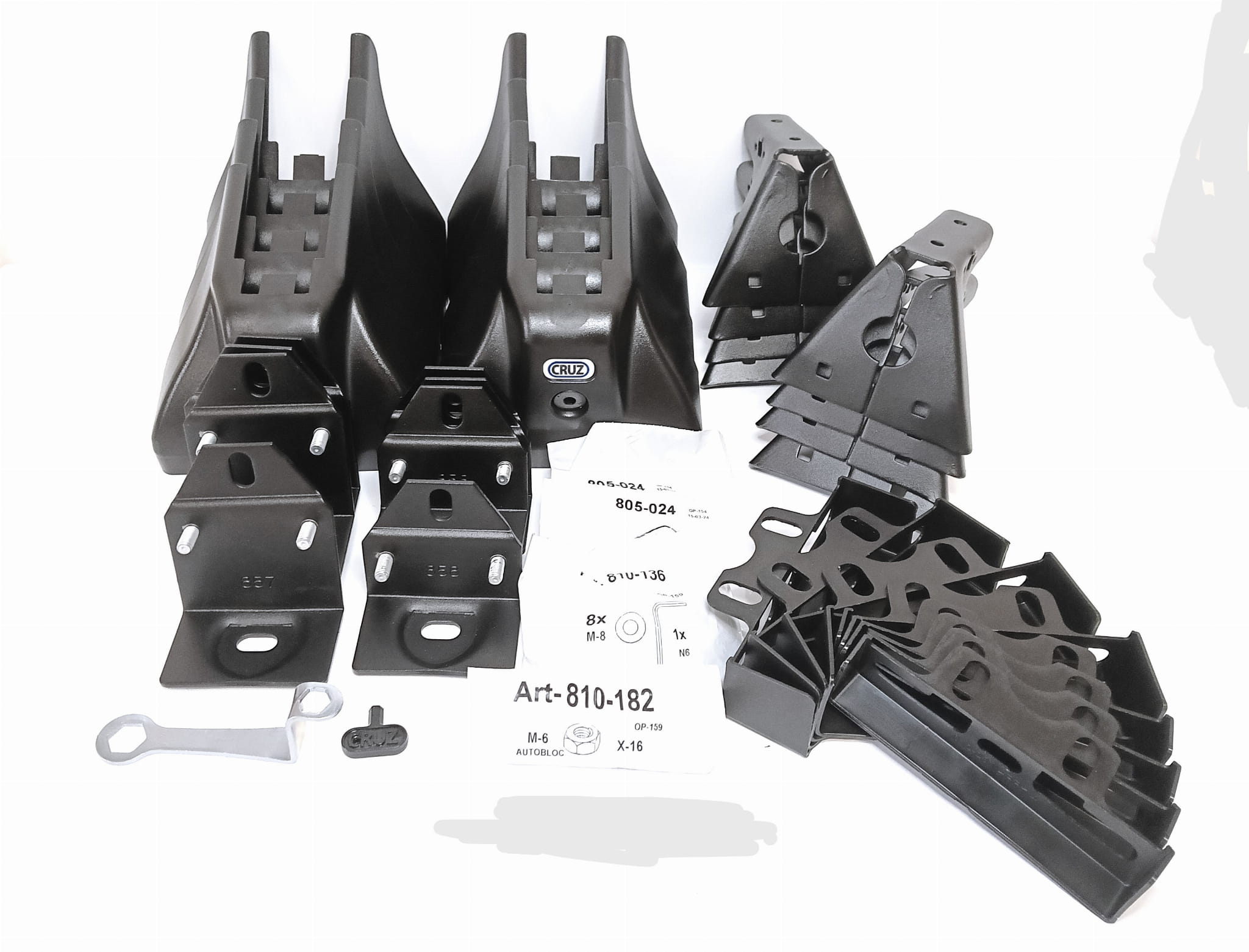 Kit CRUZ 934-521 — Volkswagen CADDY III lift i IV Maxi (2011-2020) — zastosowanie