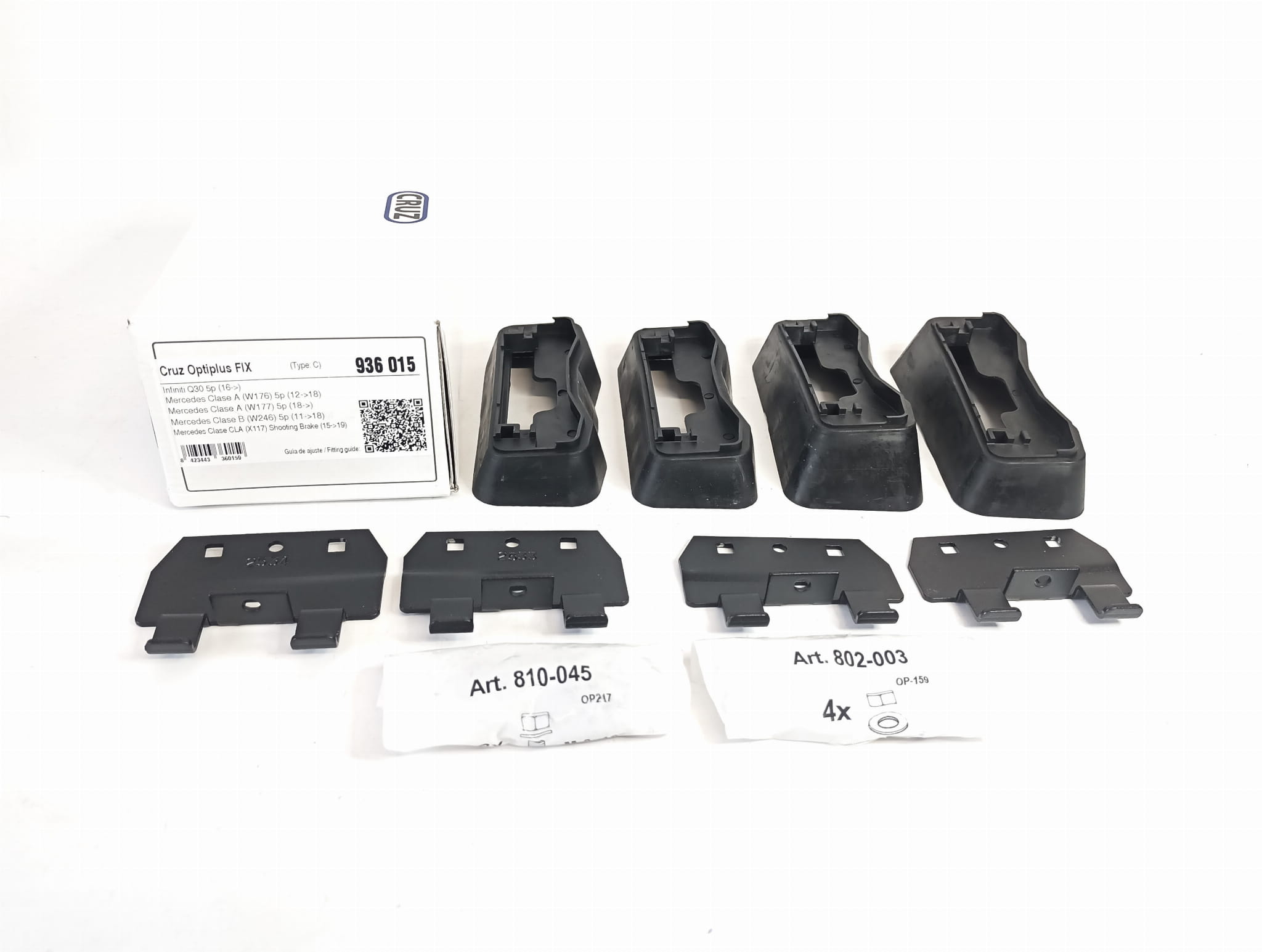 Kit CRUZ 936-015 – łapy bagażnika – ujęcie 2 - Sklep motozebra