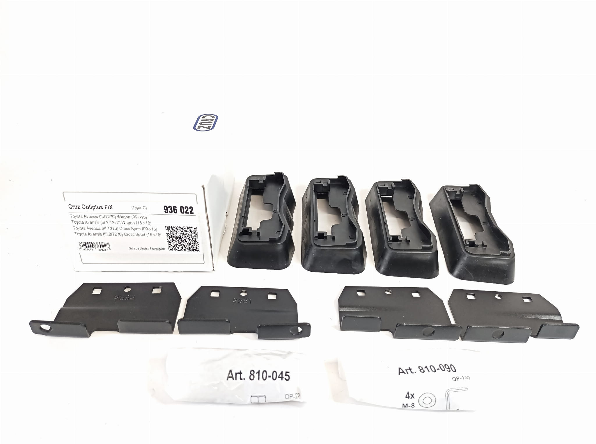 Kit CRUZ 936-022 – łapy bagażnika – ujęcie 2 - Sklep motozebra