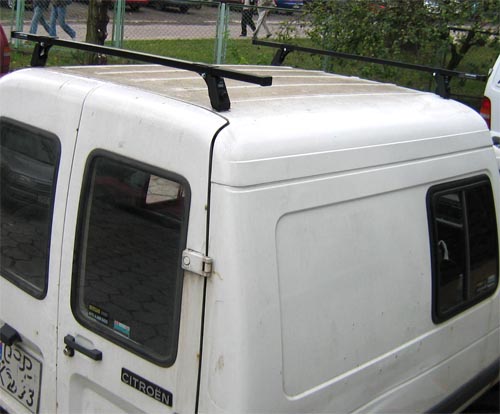 CRUZ Bagażnik dachawy Ford Conect I ( 02-13 ) / Citroen C15 CR 922-418 — Ford Courier III Tourneo/Transit (od 2023), Citroen C-15 (1984-2005), Ford Connect I Tourneo/Transit (2002-2013) — zastosowanie