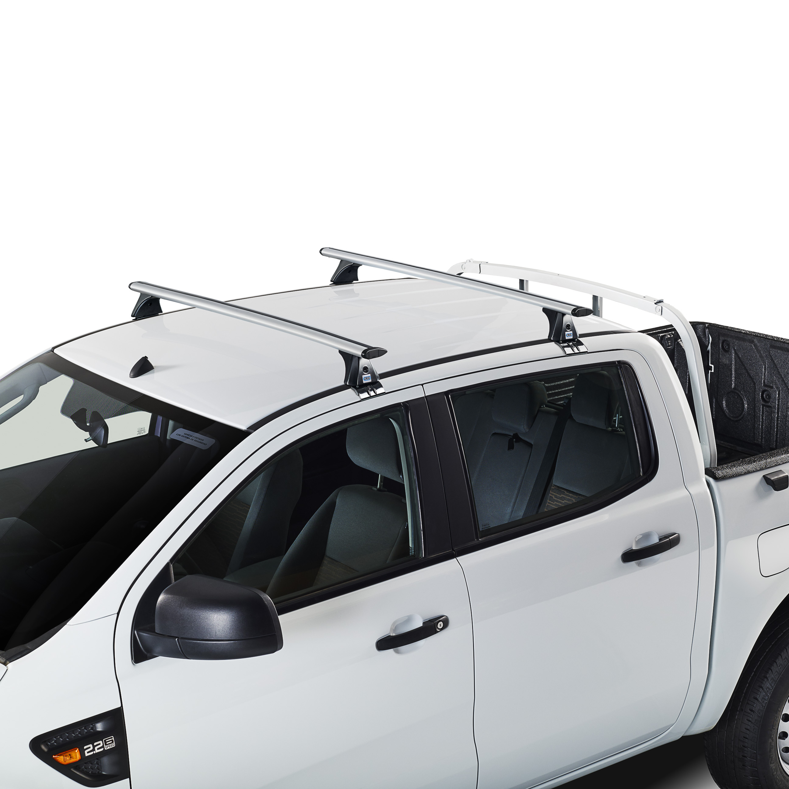 Bagażnik dachowy CRUZ Airo T118 (924-773) + kit 935-828 — Nissan Pick-up (1997-2005), Nissan NP300 Pick-up (2008-2015) — zastosowanie