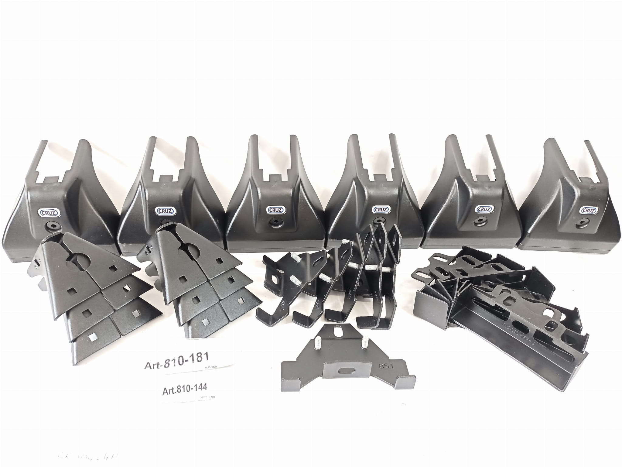 Bagażnik dachowy CRUZ 925-096 + kit 934-411 — Opel Vivaro III (od 2019), Opel Zafira Life (od 2019), Fiat Scudo III (od 2022) i 5 innych — zastosowanie