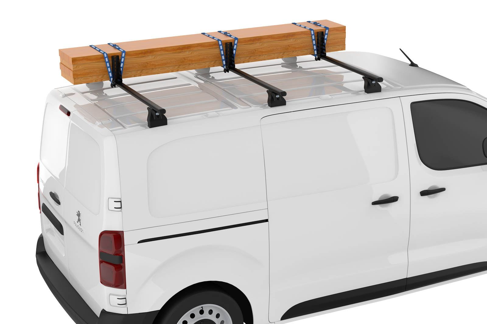 Bagażnik dachowy CRUZ 923-066 + kit 934-437 — Mercedes Vito I (1996-2003), Mercedes Viano I i II (2003-2014) — zastosowanie