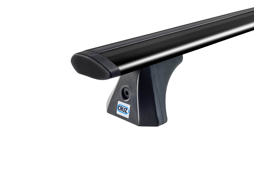 Bagażnik dachowy CRUZ Airo Dark T128 (925-775) + kit 935-717 — Mitsubishi Outlander I (2004-2007), Mitsubishi Outlander II (2007-2012)