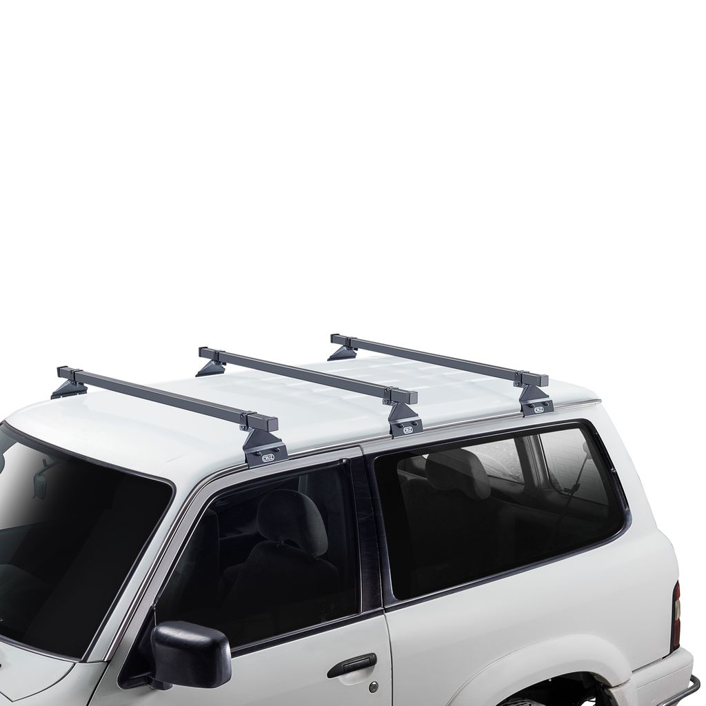 Bagażnik dachowy CRUZ 923-033 + stopy 933-082 — Ford Transit (2000-2013) — zastosowanie