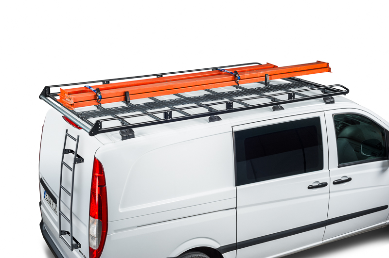 Platforma dachowa CRUZ 910-452 + kit 934-522 — Mercedes Vito II W639 (2003-2014), Mercedes Viano I i II (2003-2014), Mercedes Vito III W447 (od 2014) i 1 inne — zastosowanie