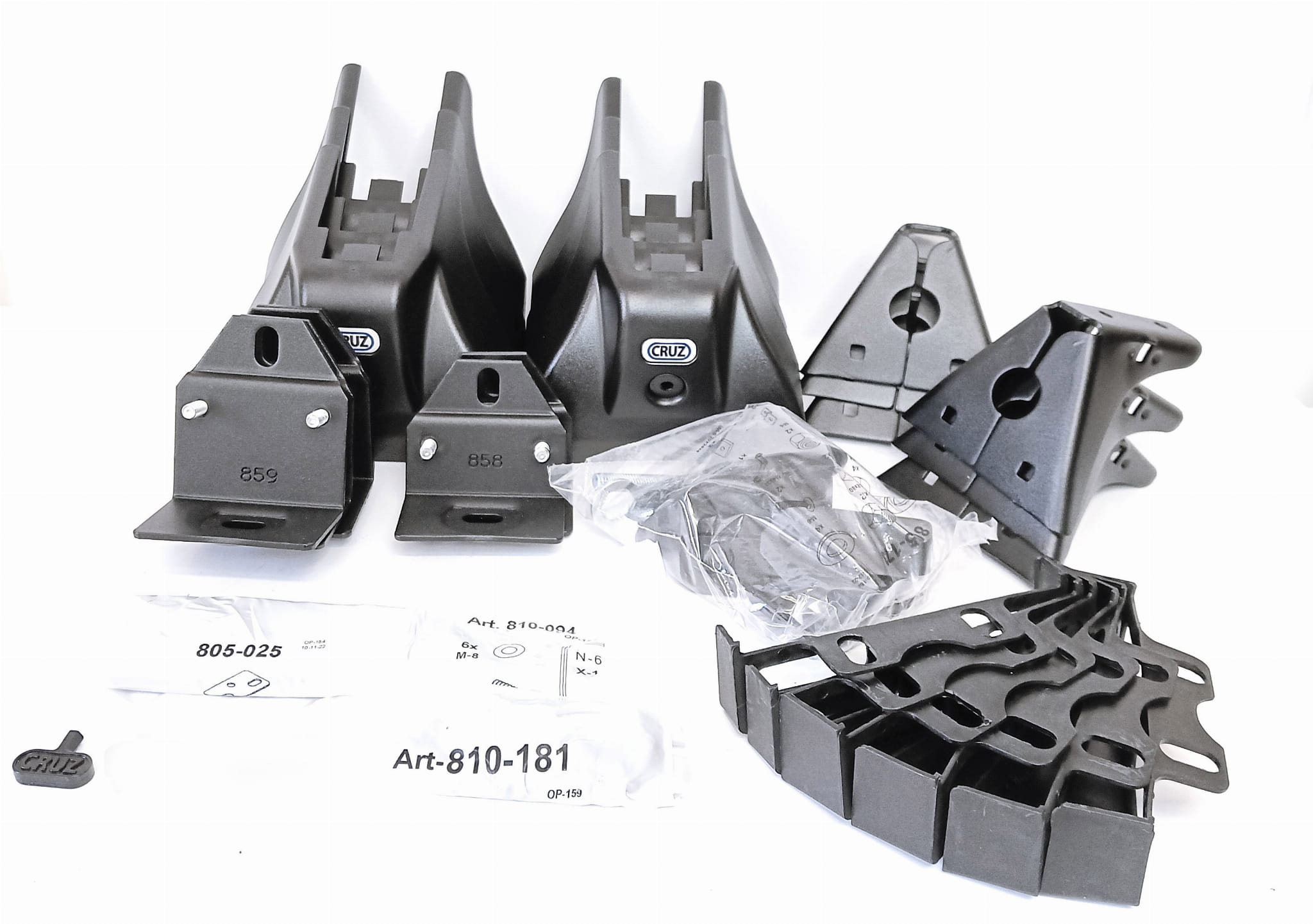 Platforma dachowa CRUZ 912-653 + kit 934-542 — MAN TGE (od 2017), Volkswagen Crafter II (od 2017) — zastosowanie