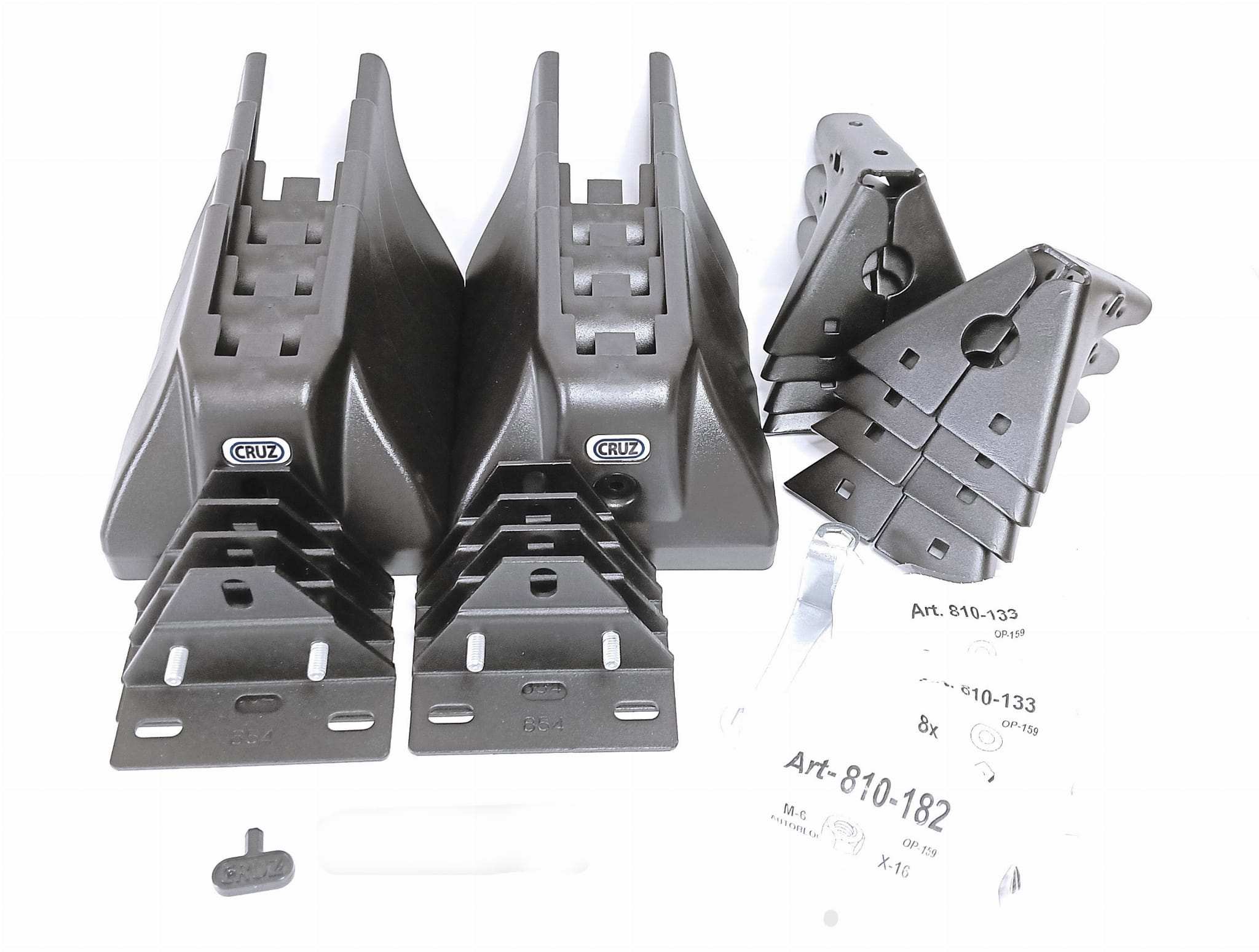 Platforma dachowa CRUZ 910-653 + stopy 934-542 — MAN TGE (od 2017), Volkswagen Crafter II (od 2017) — zastosowanie