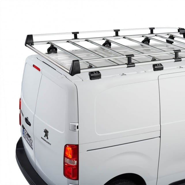 Platforma dachowa CRUZ 912-251 + kit 934-451 — Ford Courier III Tourneo/Transit (od 2023) — zastosowanie
