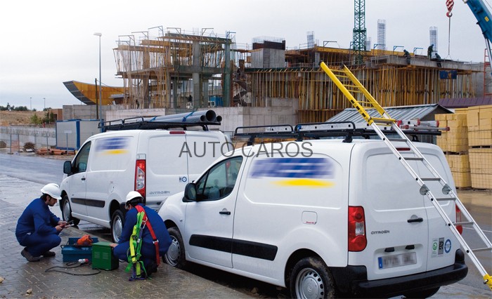 Platforma dachowa CRUZ 910-251 + kit 934-410 — Peugeot Partner III (od 2018), Opel Combo E (od 2018), Toyota Proace City I (od 2019) i 2 inne — zastosowanie