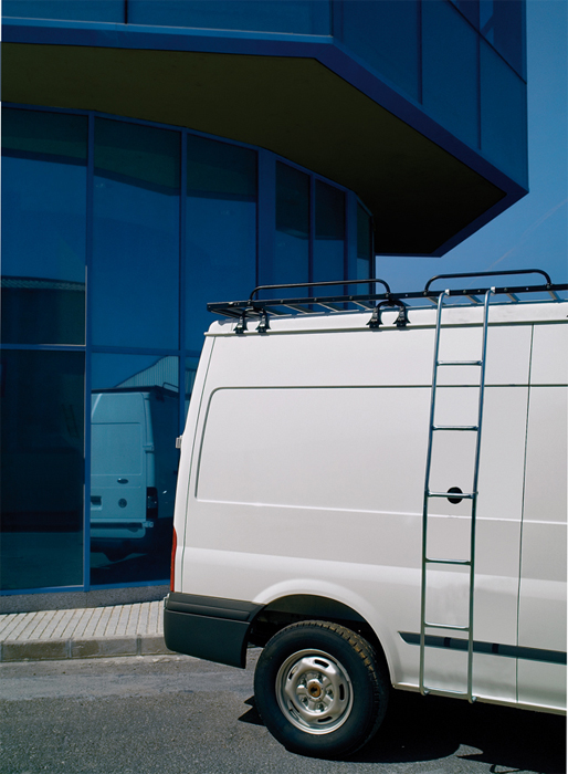 Platforma dachowa CRUZ 910-505 + stopy 933-074x2 — Fiat Ducato (1981-1994), Ford Transit (1986-2000), Mercedes Sprinter I (1995-2006) i 1 inne — zastosowanie
