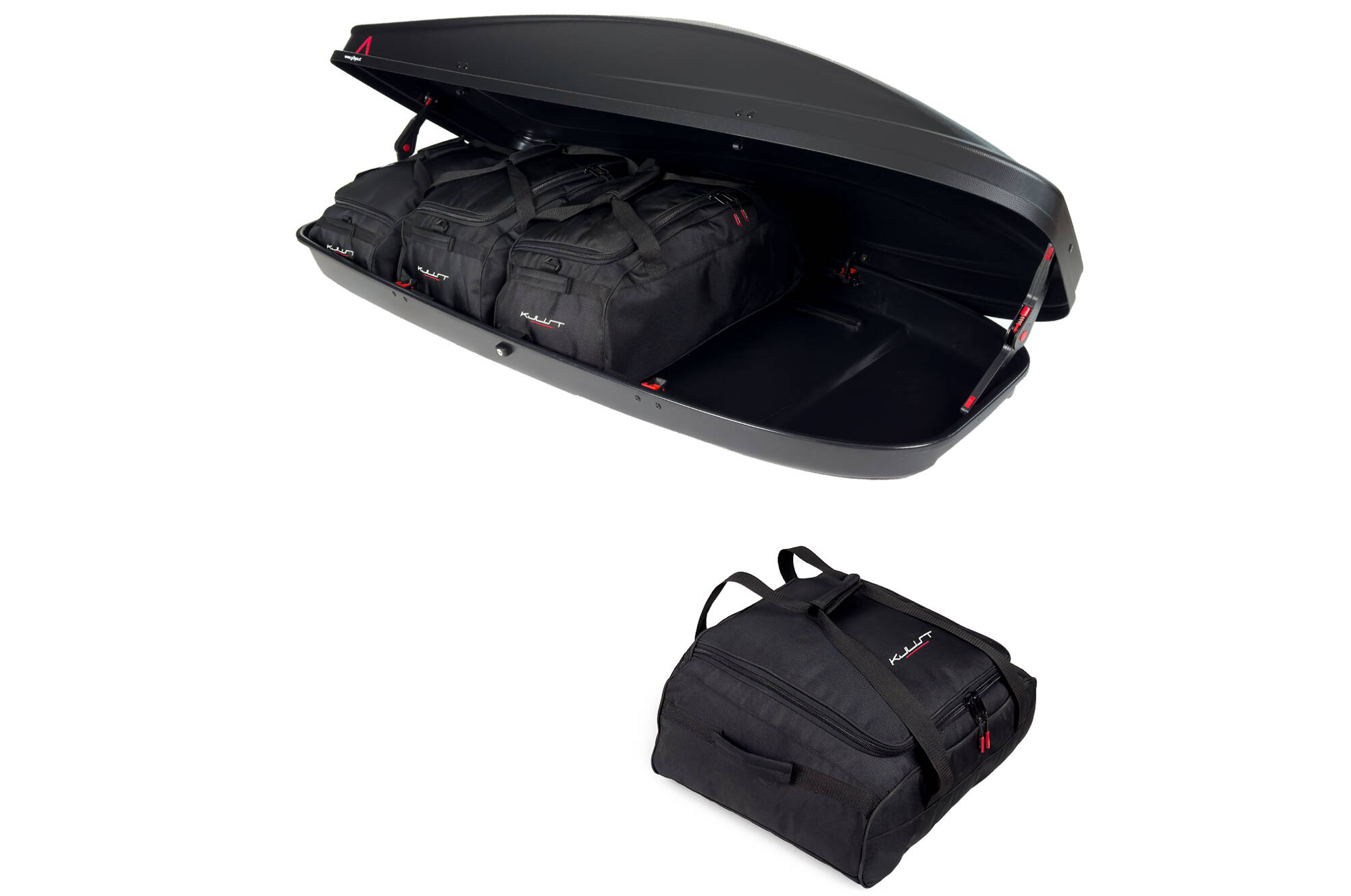 Torby KJUST do boksu dachowego G3 Spark 480 — komplet toreb