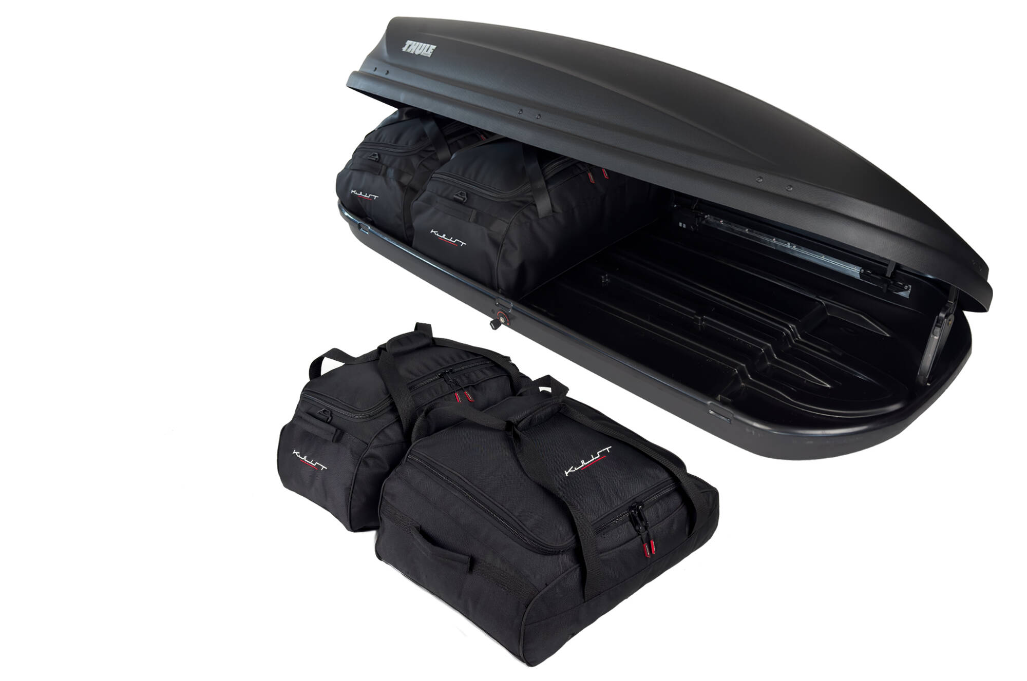 Torby KJUST do boksu dachowego Thule Touring M — komplet toreb