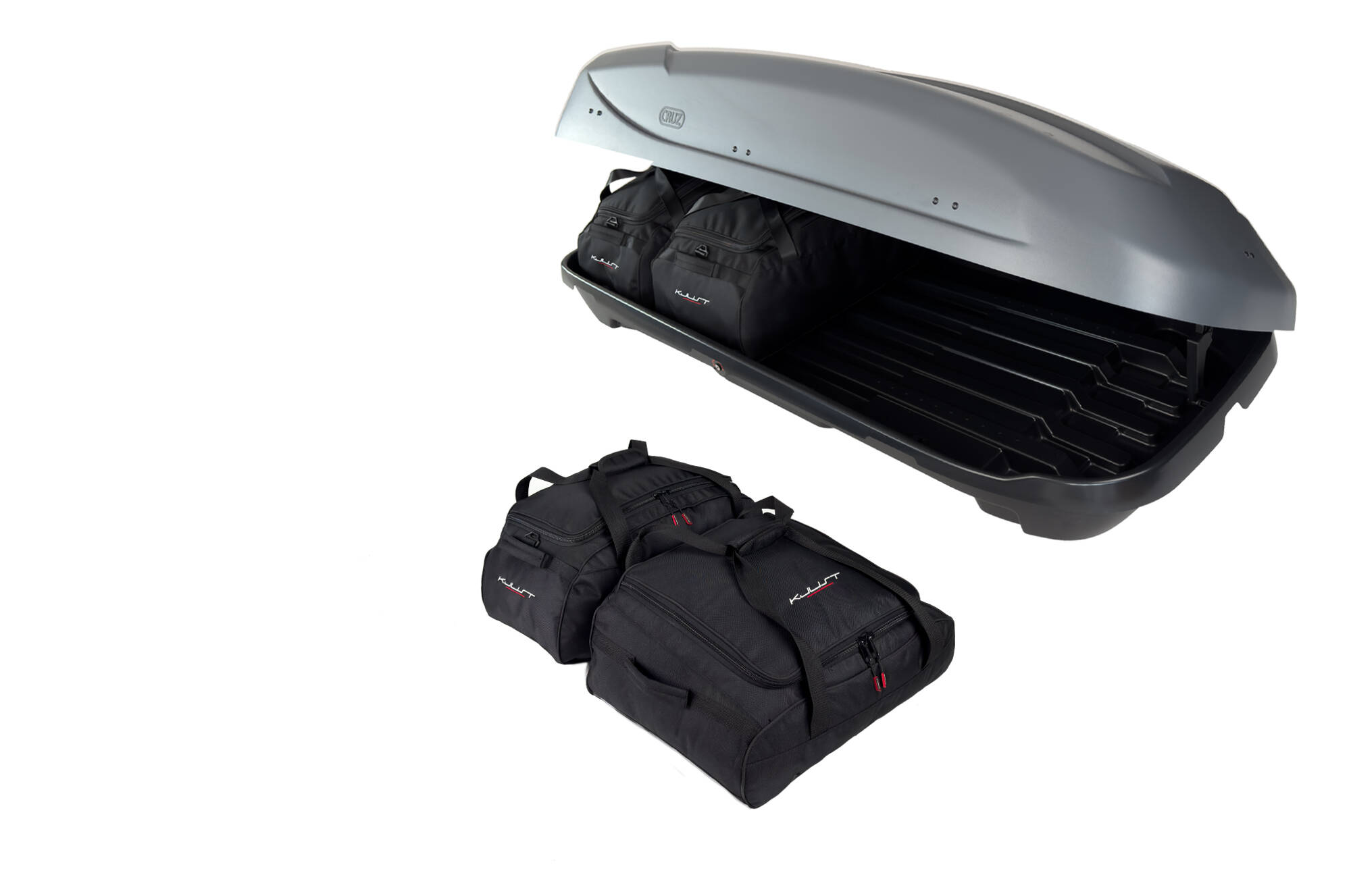 Torby KJUST do boksu dachowego Cruz Paddock 470 — komplet toreb