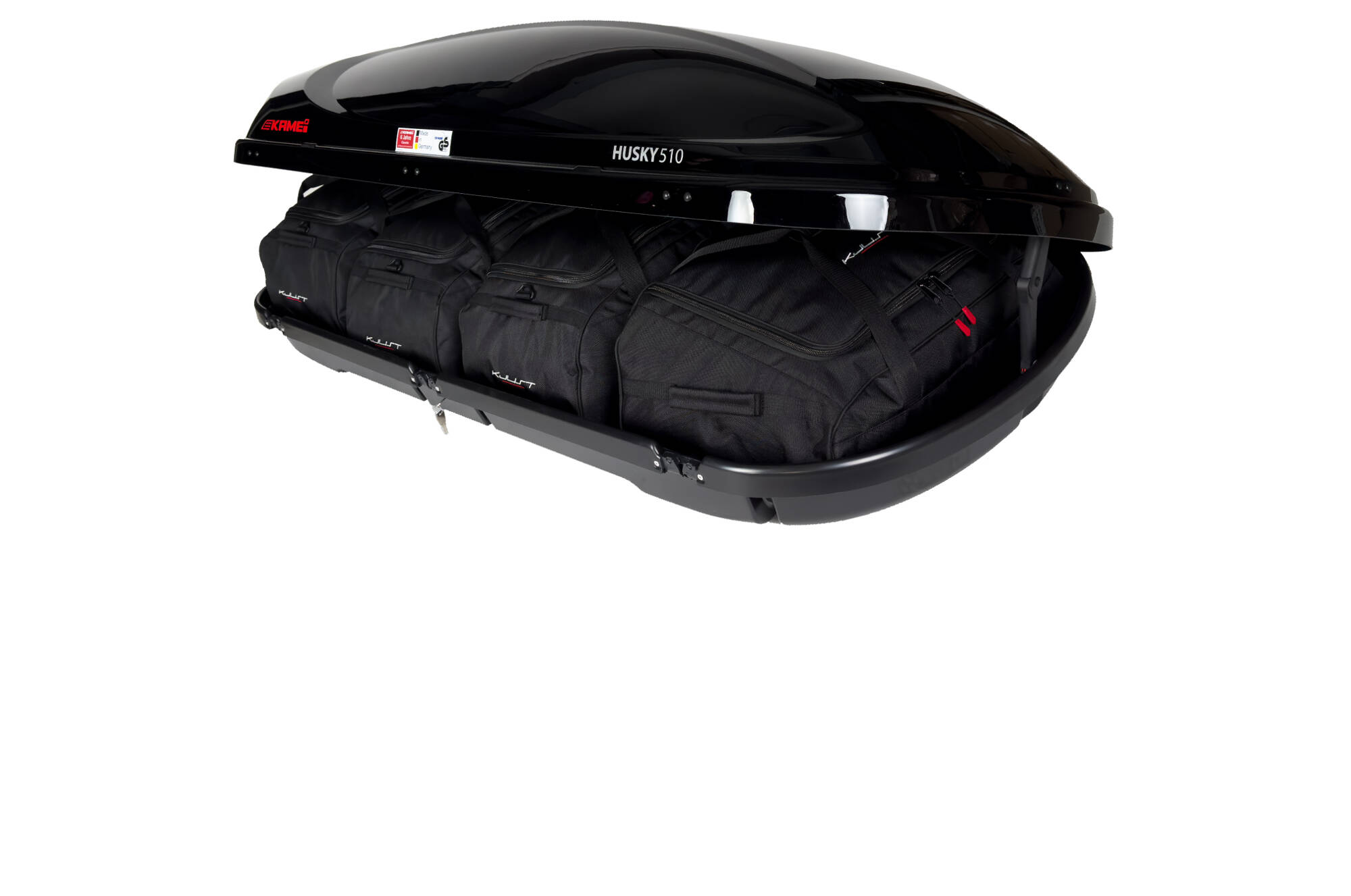 Torby KJUST do boksu dachowego Kamei Husky 510 — torba frontowa