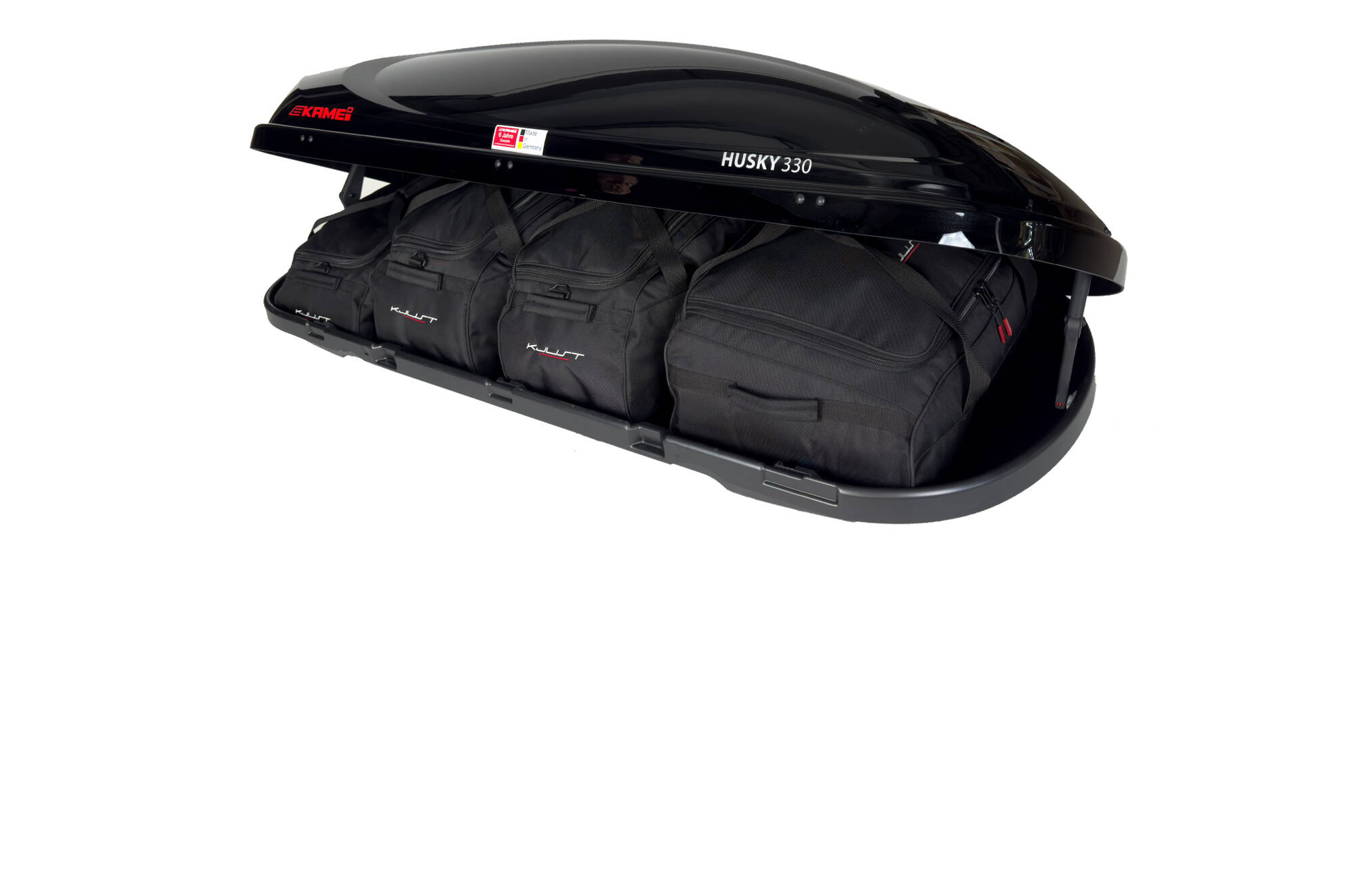 Torby KJUST do boksu dachowego Kamei Husky 330 — torba bazowa