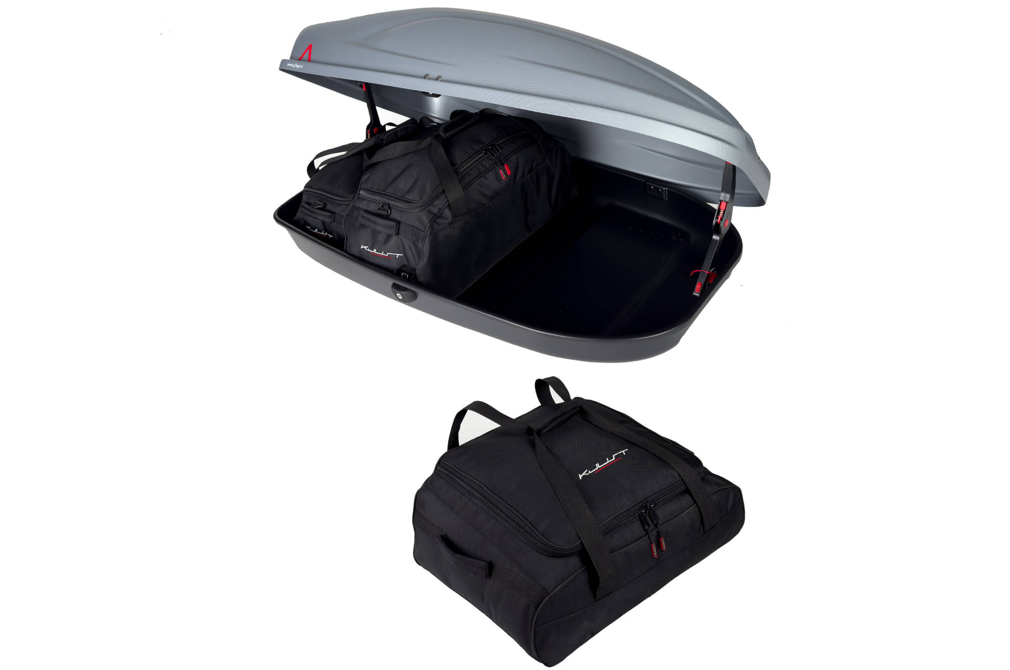 Torby KJUST do boksu dachowego G3 Absolute 320 — komplet toreb