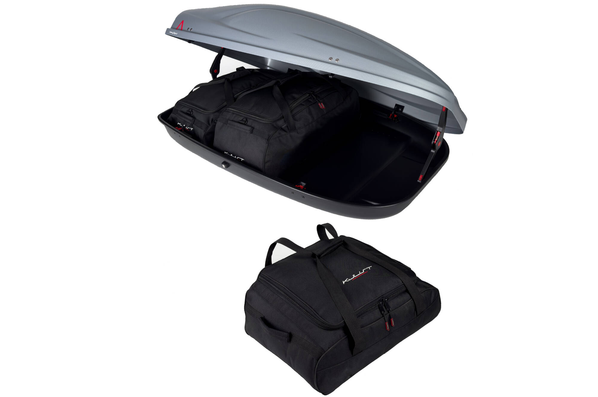 Torby KJUST do boksu dachowego G3 Absolute 400 — komplet toreb