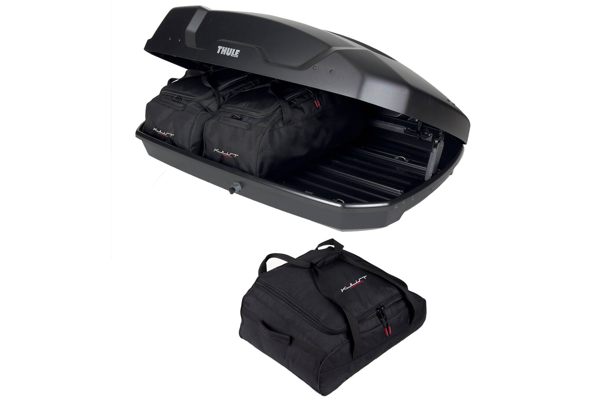 Torby KJUST do boksu dachowego Thule Force XT S — komplet toreb