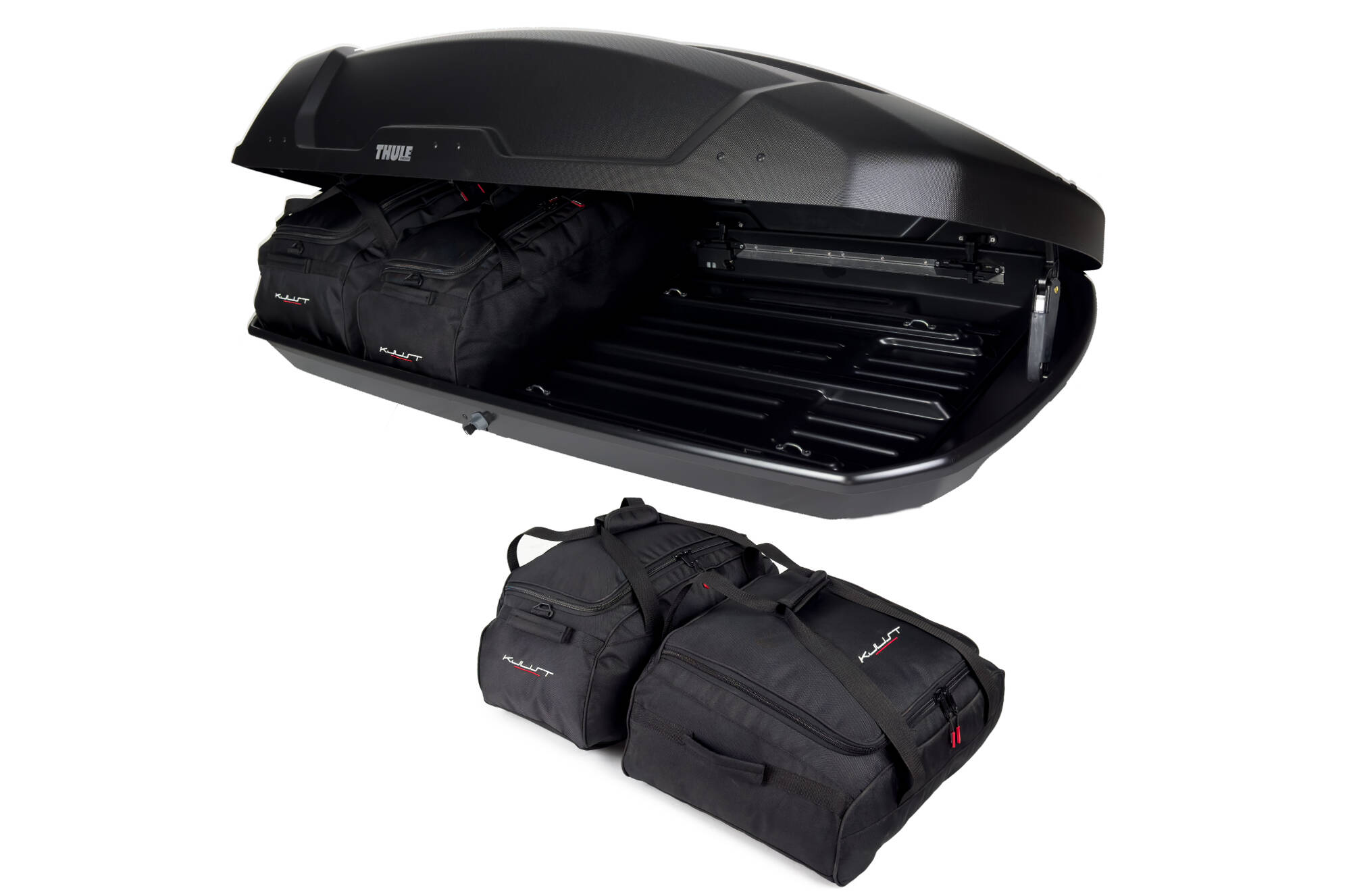 Torby KJUST do boksu dachowego Thule Force XT L — komplet toreb