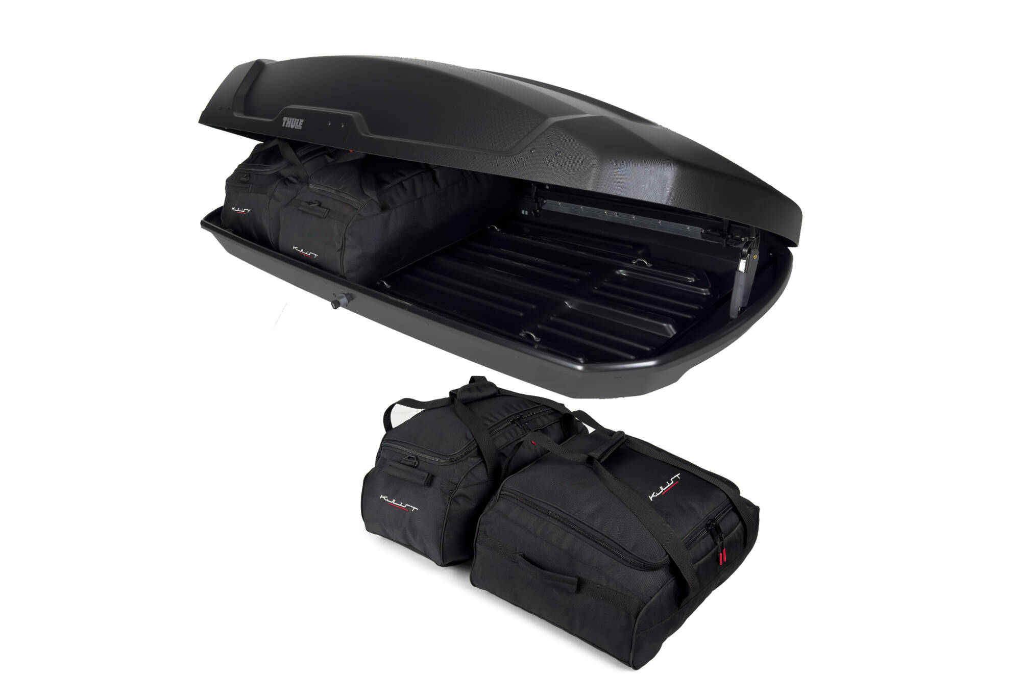 Torby KJUST do boksu dachowego Thule Force XT XL — komplet toreb