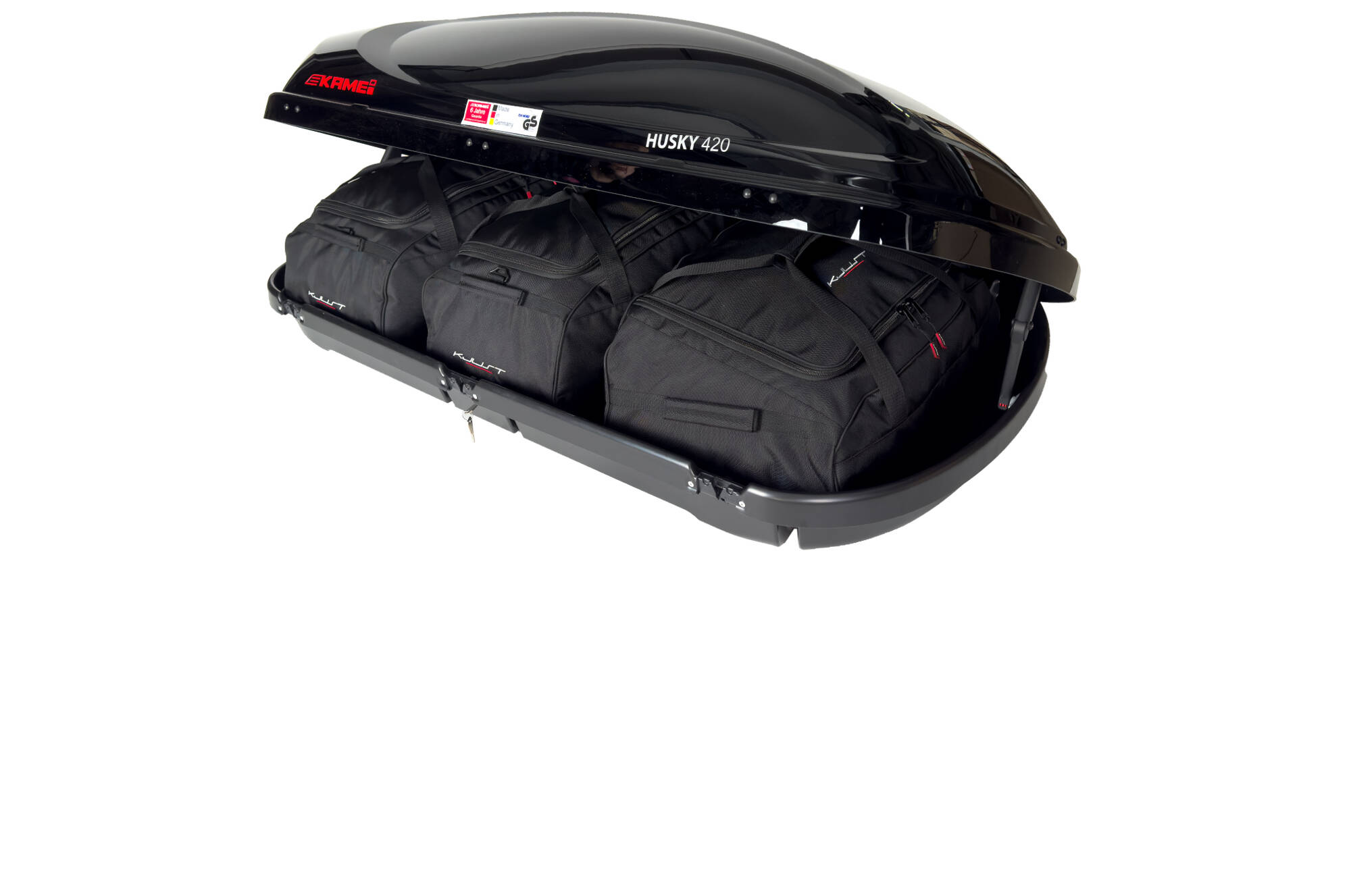 Torby KJUST do boksu dachowego Kamei Husky 420 — torba bazowa