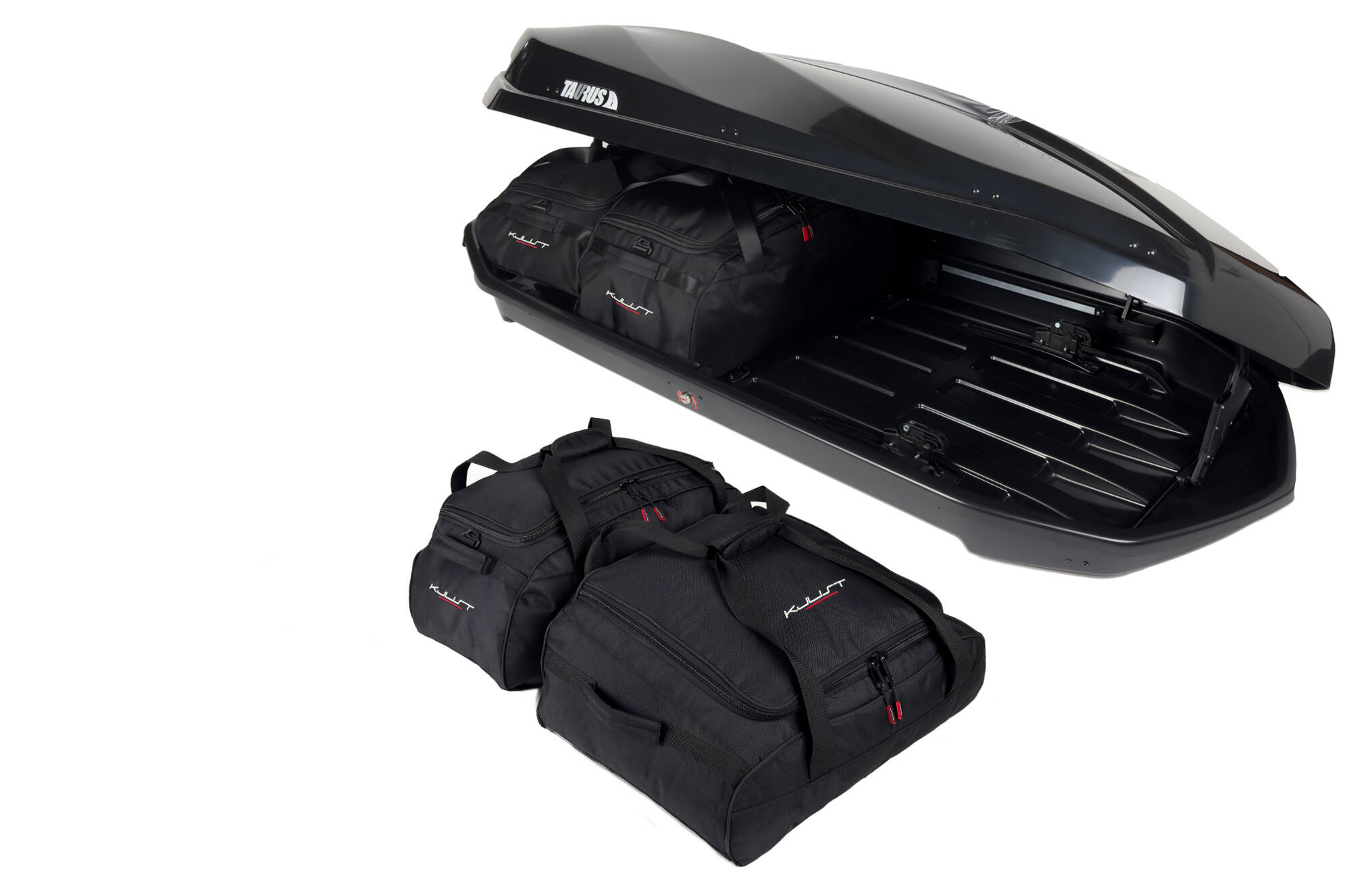 Torby KJUST do boksu dachowego Taurus Strike 480 — komplet toreb