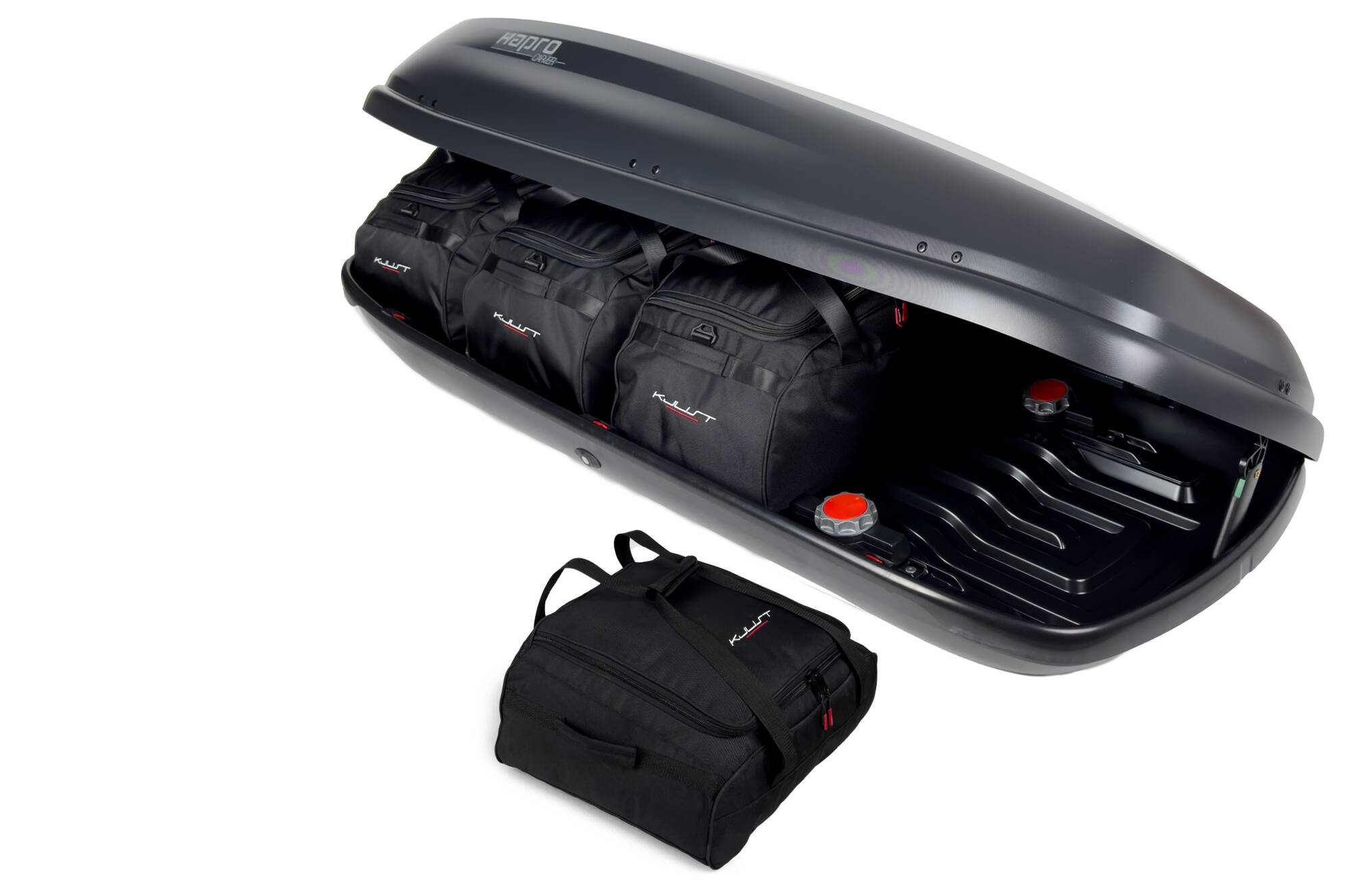 Torby KJUST do boksu dachowego Hapro Carver 430 — torba bazowa