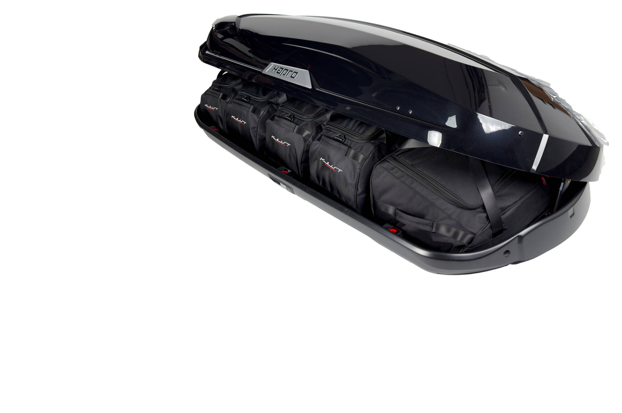 Torby KJUST do boksu dachowego Hapro Trivor 640 — torba frontowa