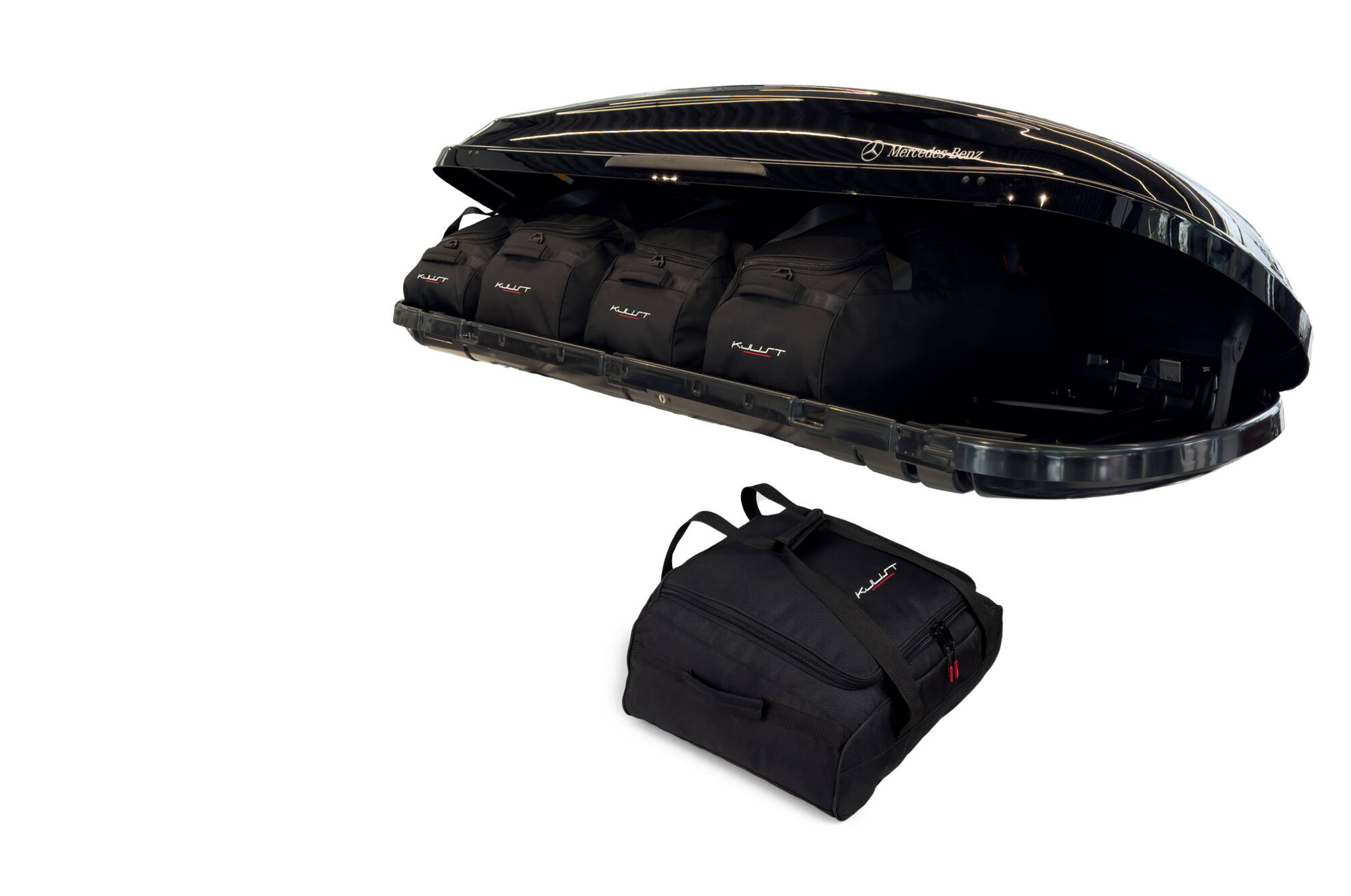 Torby KJUST do boksu dachowego Mercedes-Benz A0008401200 450L — torba bazowa