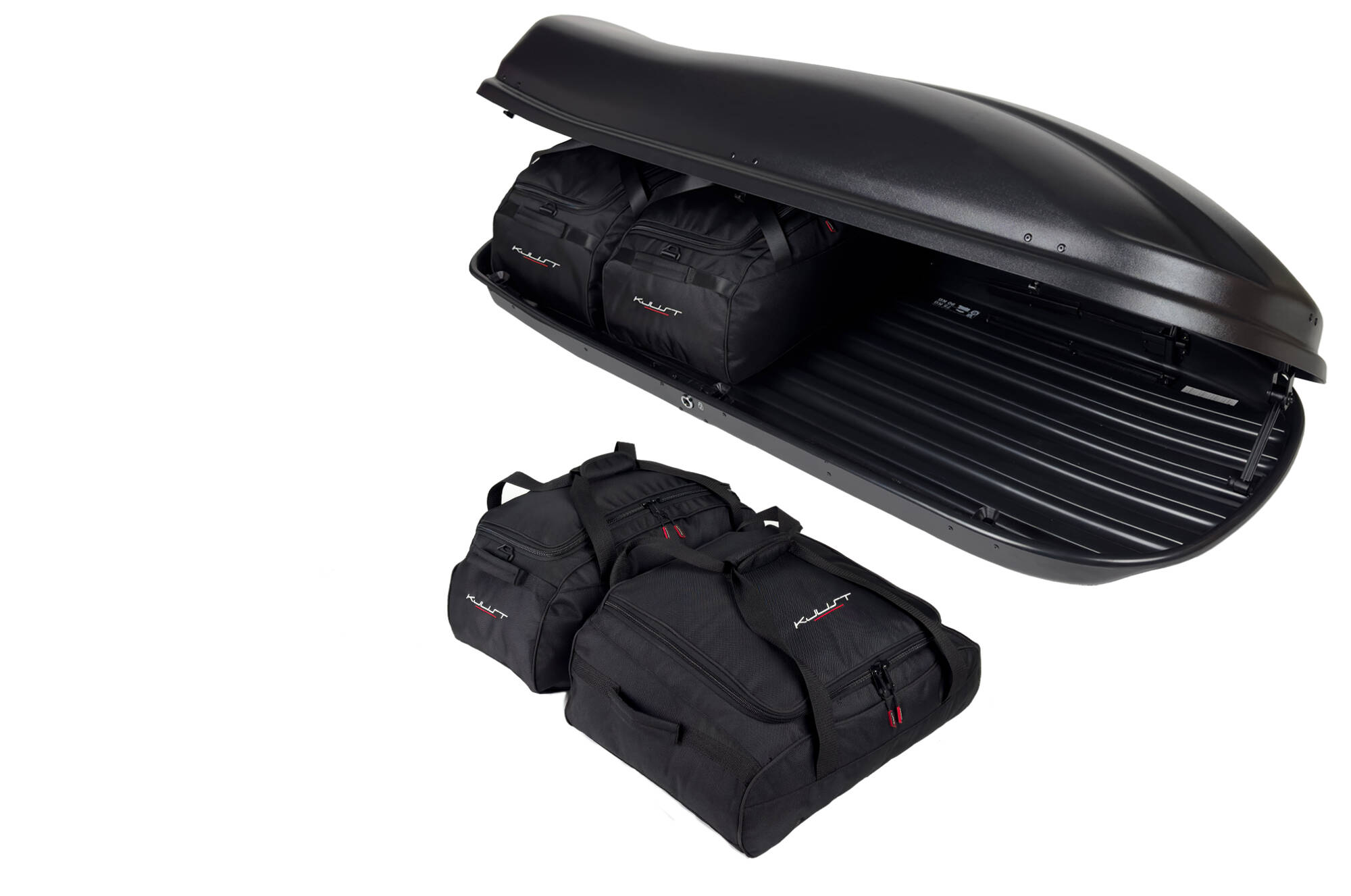 Torby KJUST do boksu dachowego Farad Marlin N6 — komplet toreb