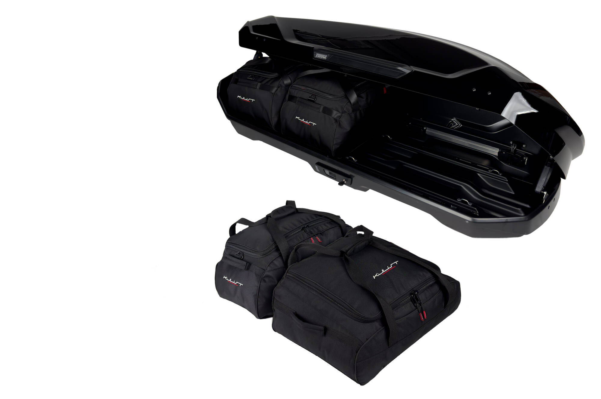 Torby KJUST do boksu dachowego Thule Motion 3 Sport — komplet toreb