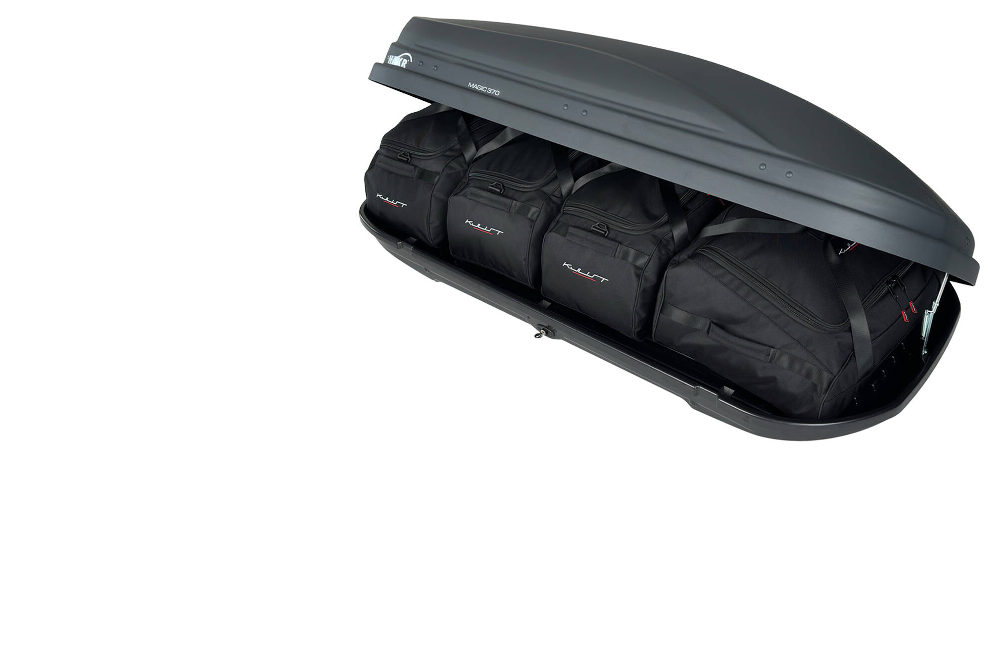 Torby KJUST do boksu dachowego HakR Magic 370 — torba frontowa