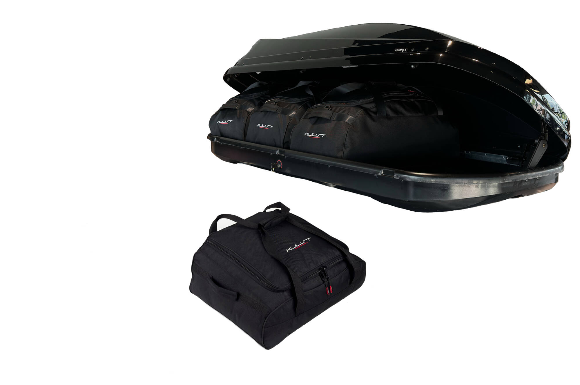 Torby KJUST do boksu dachowego Seat 000071200AB 420L — torba bazowa