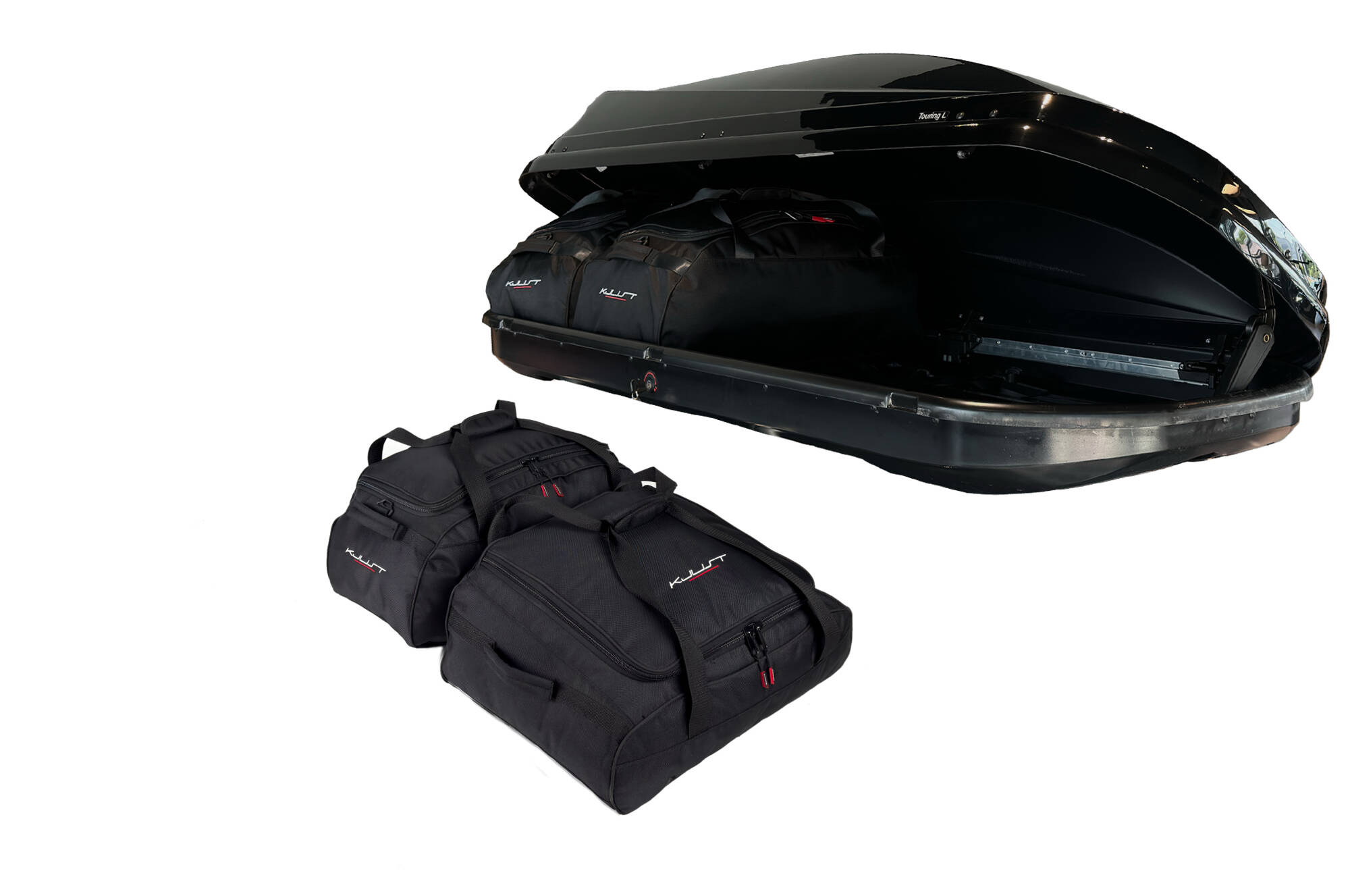 Torby KJUST do boksu dachowego Seat 000071200AB 420L — komplet toreb