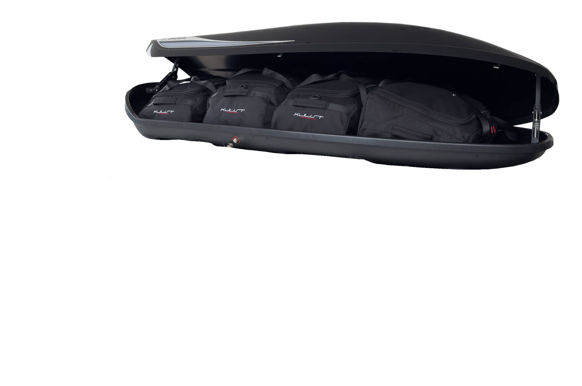 Torby KJUST do boksu dachowego Skoda 5L6071175 380L — torba frontowa