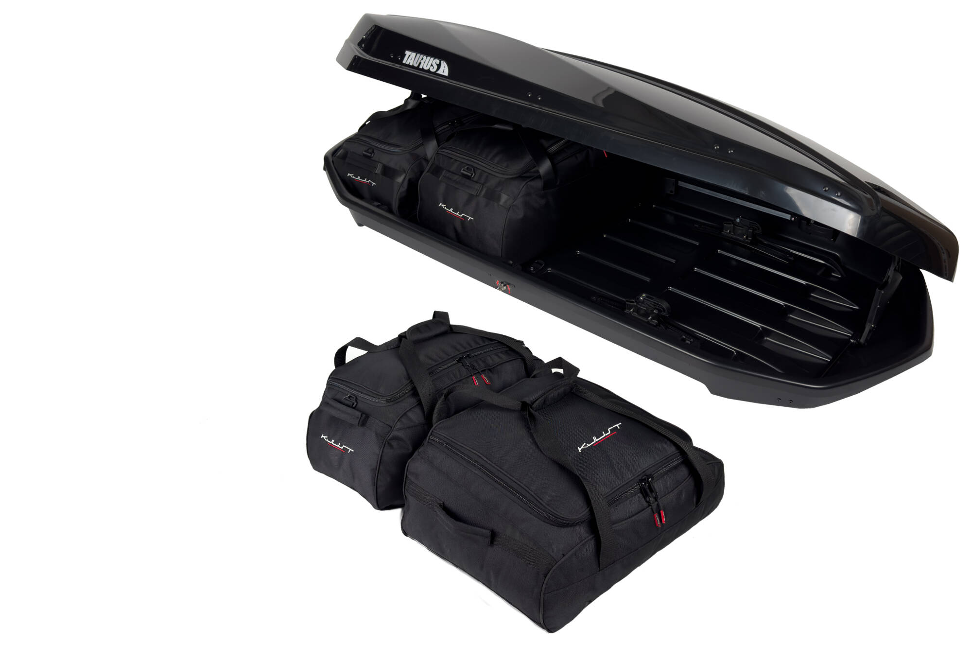 Torby KJUST do boksu dachowego Taurus Strike 440 — komplet toreb
